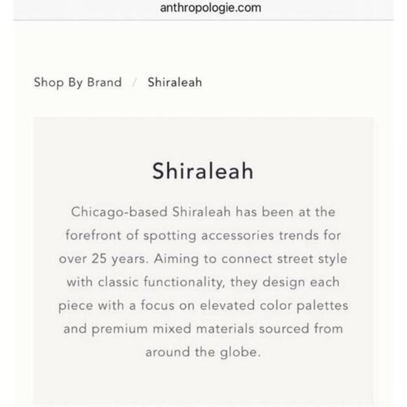 Shiraleah Chicago jewelry - Anthropologie - Corinne Earrings in peach gold NEW - Picture 5 of 5